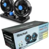 DOUBLE HEADED VEHICLE FAN