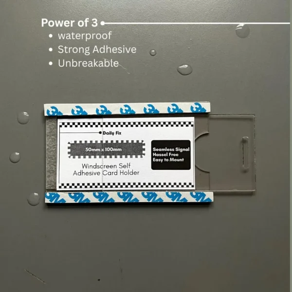 Fastag for Car (Transparent)