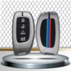 Premium Metal Key Cover for Hyundai Creta | Alca-zar | Cret-a EV | N Line | for 4 Button