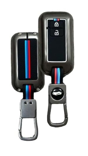 Premium Key Cover | Compatible with Maruti Suzuki Baleno, Swift, Dzire, Ertiga, Grand Vitara, Brezza, Ignish, XL6, Jimny, Fronx (SZK-C2)