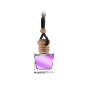 41N4Nt3CgPL._SX679_ Premium Car Perfume Hanging Pod - 10 ML Car Air Freshener Natural Fragrance Oil in Glass Bottle with Wooden Diffuser Lid Hanging Long Lasting Car Air Freshener (Lavender)