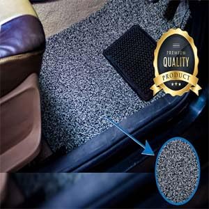 41RiUdIBVnL Standard 18mm PVC Car Grass Foot Mats Compatible with Premium Vinyl Washable Car Floor Mat