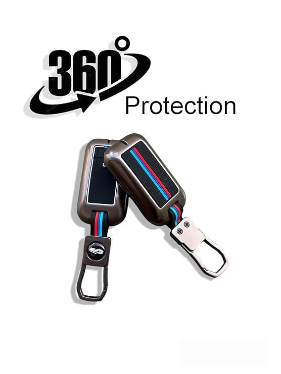 41vUchwDg3L Premium Key Cover | Compatible with Maruti Suzuki Baleno, Swift, Dzire, Ertiga, Grand Vitara, Brezza, Ignish, XL6, Jimny, Fronx (SZK-C2)