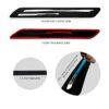 51EOMyHTumL Double Chrome Car Bumper Protector car Edge Guard (Pack of 4 Pcs) Front Rear Bumper Protector Universal