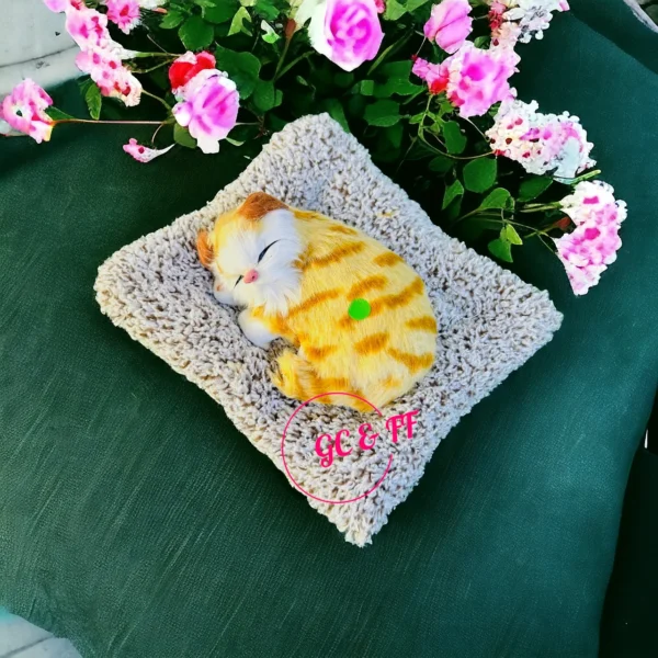 Car Dashboard Sleeping Cat Big Plush