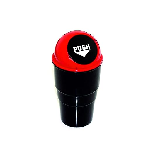Mini Car Trash Bin | Dustbin Portable Mini Car Garbage Can | Storage Bucket Trash Bag | Dust Holder Bin