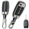 61T3nVCIoRL._SL1500_ Premium Metal Key Cover Compatible with Kia Seltos, Sonet, Carens | 3 Button Flip Remote Key Cover for Kia