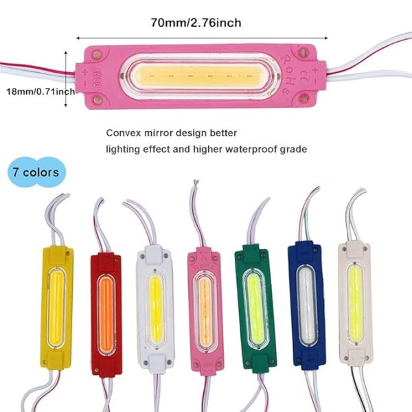 61aK4PefXJL._SX679_ LED Shop Window Lights Outdoor COB Light Module LED Lights with Adhesive Tape Waterproof Window Light (10)PCS
