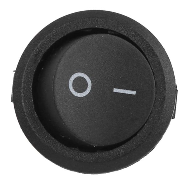 61h43-fRBgL._SL1001_ Switch, 10pcs Mini Rocker Switches, 23mm Round Rocker Switch, 3Pin 2 Position Round Boat Mini ONOFF, Rocker Switches