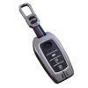 Premium Metal Key Cover for Toyota Innova Hycross | Fortuner | Hilux | Innova Crysta | Fortuner Legender | Land Cruiser | Suzuki Invicto Smart Key (3 Button)(TYT-A3A)