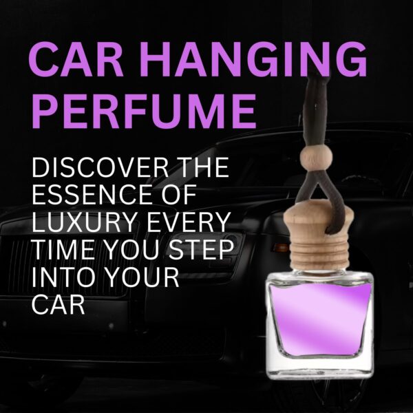 712n8UBdRjL._SL1500_ (1) Premium Car Perfume Hanging Pod - 10 ML Car Air Freshener Natural Fragrance Oil in Glass Bottle with Wooden Diffuser Lid Hanging Long Lasting Car Air Freshener (Lavender)