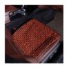 Bead Seat Wooden Cushion Cover Pad for Acupressure Sitting in Full Brown Color for Car, Bus, Truck,