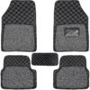 81FjocUxvvL._SL1058_ 7D Car Mat Universal Compatible Car Foot Floor Mat Luxuy Leather 100% Water Proof (Black)