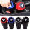 Mini Car Trash Bin | Dustbin Portable Mini Car Garbage Can | Storage Bucket Trash Bag | Dust Holder Bin
