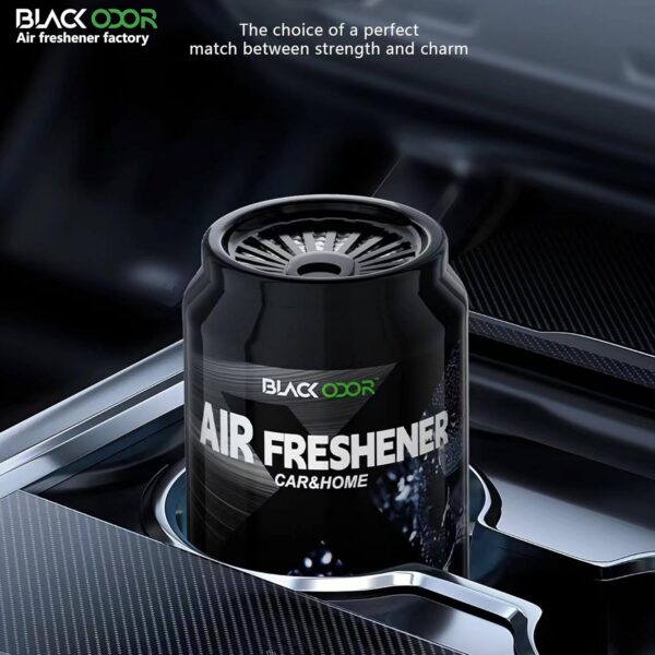 Super organic Fragrance Black Odor Car Air Freshener 200g Gel Fragrance | Long-Lasting Scent for Car