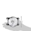 Uno Minda FF-5049M Fog Lamp for MARUTI