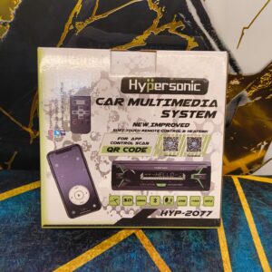 Hypersonic  HYP-2077 UNIVERSAL SINGLE DIN CAR STEREO Car Stereo Single Din WV-02