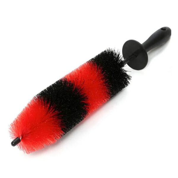 Alloy Wheel & Spoke Cleaning Brush-Red/Black