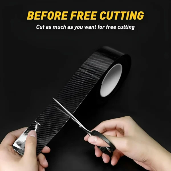 Universal For Car Nano black door tape-5 meter car door sill scuff guard protector Vehicle