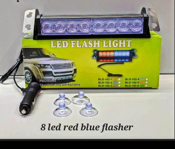 Fiber Qualilty Plastic Type Car Led Flashlight
