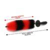 Alloy Wheel & Spoke Cleaning Brush-Red/Black